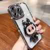 Роскошные Стразы Подходят для Чехла Мобильного Телефона Apple 16promax IPhone15 Лабу Зеркальный Держатель 14 Всесторонний 17.