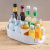 Easily Organize Countertop Organizer Rotating Design Fridge Organizer  Bathroom Cabinet