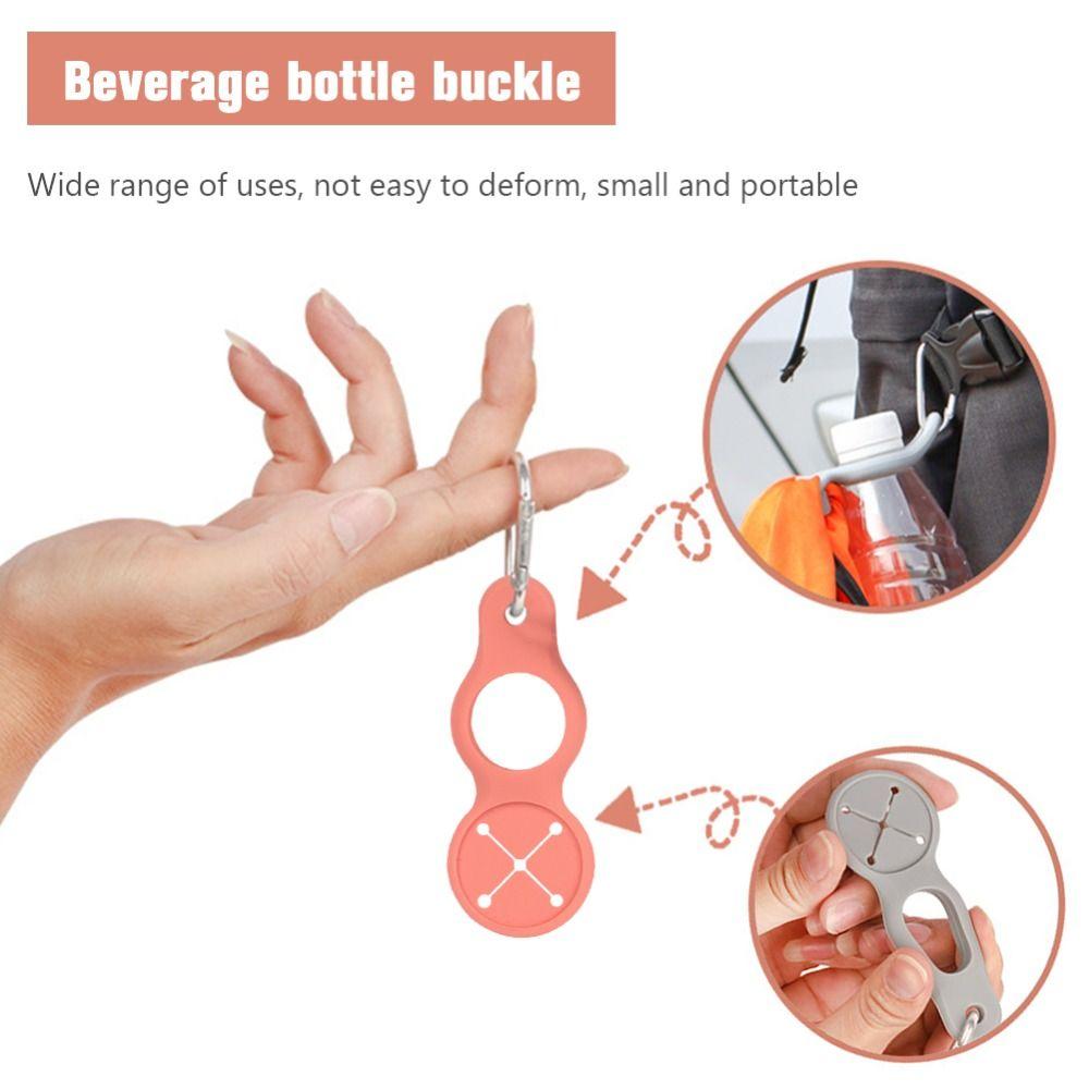 Tight Enough Sports Kettle Buckle Carabiner Food Grade Silicone Camping /Hiking /Travel