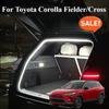Для Toyota Corolla Fielder/Cross 2025 2024 Автомобильная светодиодная лента для подсветки заднего багажника Водонепроницаемая Гибкие Аксессуары