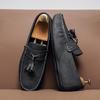 Модный бренд Мужские лоферы 2025 Новая мужская повседневная обувь На все случаи жизни Плоская обувь для вождения Элегантная мужская деловая обувь Модная обувь на мягкой подошве для светских мероприятий