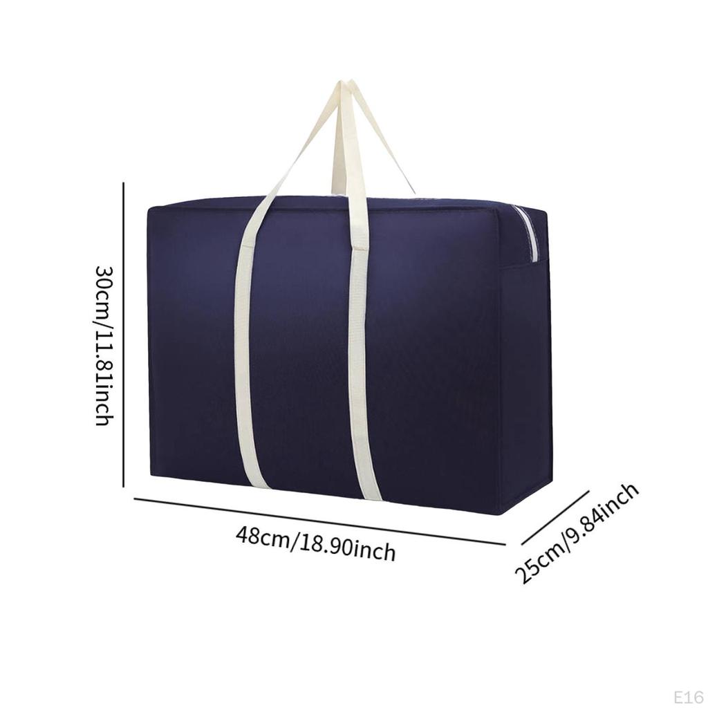 House Moving Bag Duffle Non Woven Cloth Supplies Packing Organizer Storage for Travel