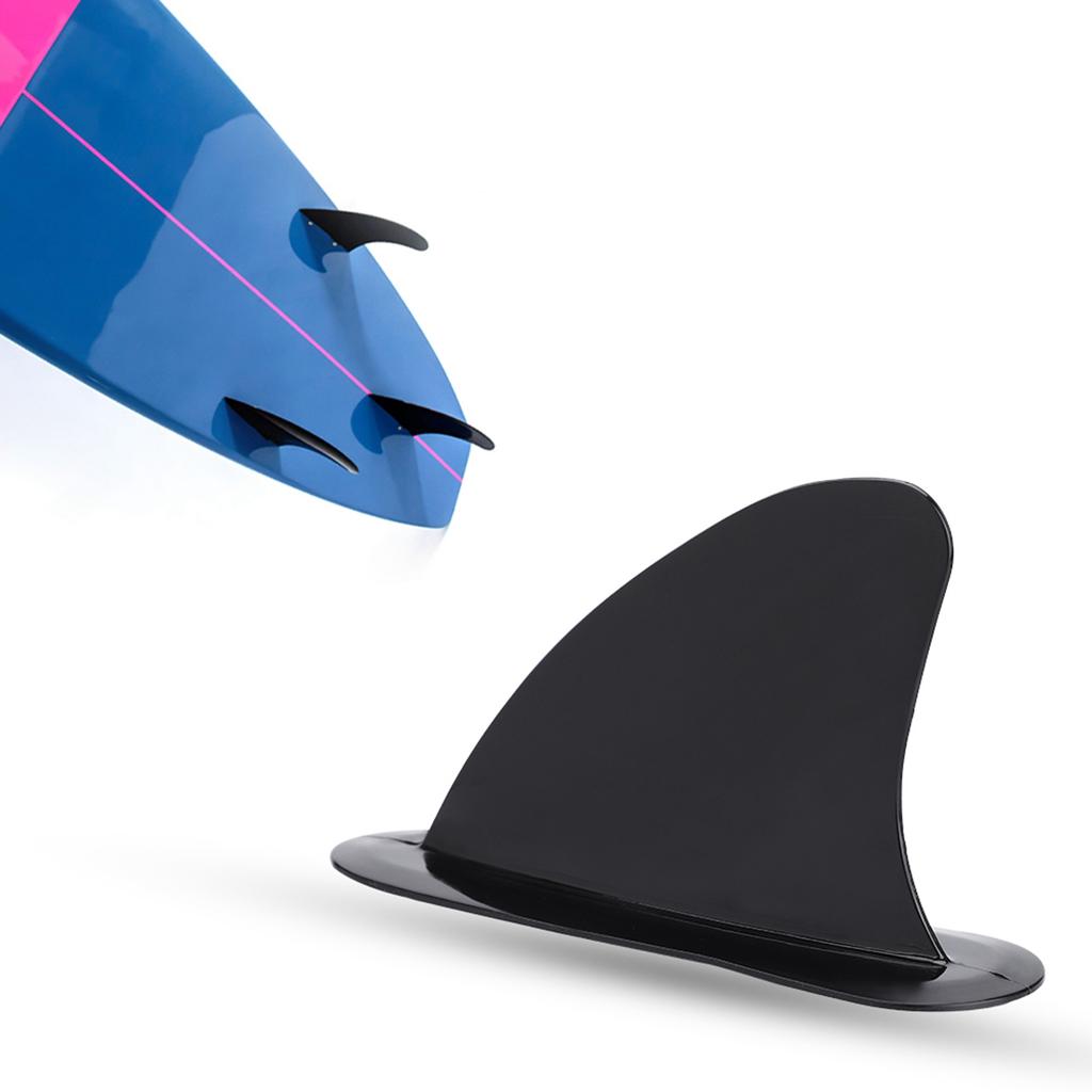 Прочный черный ПВХ плавник для скег-трекинга, плавники для досок для серфинга, каяков, каноэ, гребных лодок