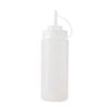 240ml Plastic Clear Squeeze Squeezy Ketchup Sauce Bottle Dispenser Mayo Kitchen Bottles Z4W5