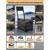 Многофункциональный рыболовный ящик HANDUNYOU 29 л со спинкой