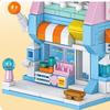 Серия Street View Городская архитектура Конструктор Модель магазина игрушек Набор для самостоятельной сборки для мальчиков девочек детей Рождественский подарок