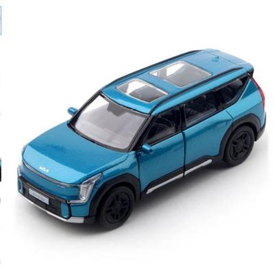 Велли 1:38 Kia EV9 Fullback, Синий/Белый Литье под давлением, МиниКар