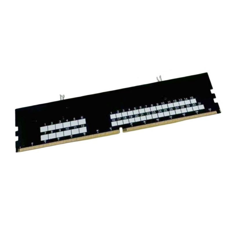 Модернизированная память DDR5 для ноутбука до SO DDR5 UDIMM Адаптер для настольного компьютера Тестер памяти Конвертер SO DDR5 в DDR5 UDIMM