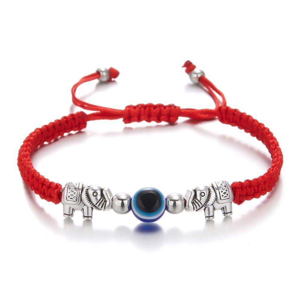 Friendship Flower Woven Braided Tortoise Hand Rope Lucky Bracelet Demon Eye Bracelet For Women