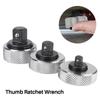 Replacement Parts Mini Finger Ratchet Socket Combination Spanner Auto Tools Thumb Ratchet Wrench Car Vehicle Motorcycle Multifunctional