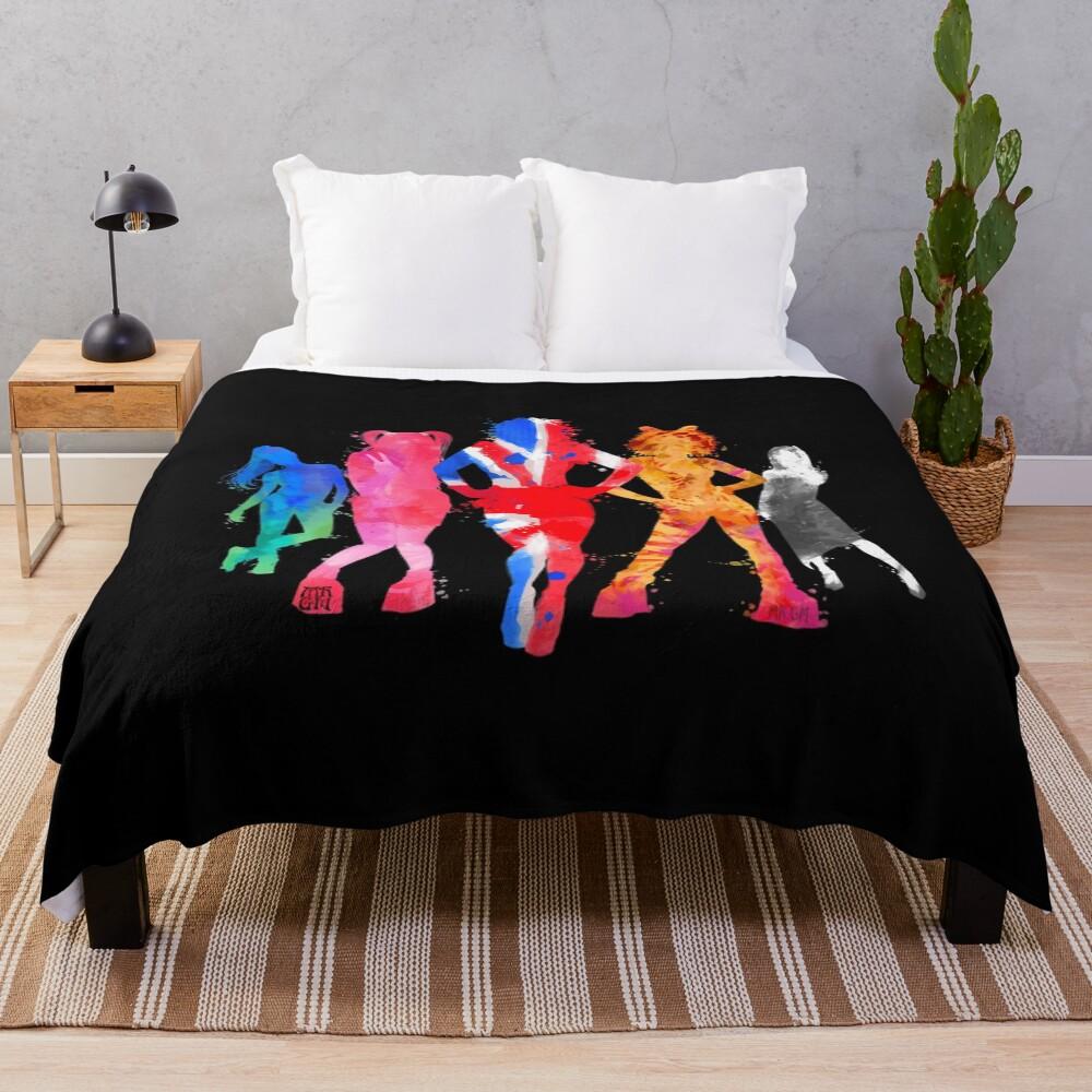Five Queens Throw Blanket