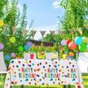 Children's Birthday Tablecloth Birthday Party Tablecloth Plastic Happy Birthday Tablecloth for Children