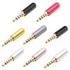3.5Mm 4 Poles Headphone Jack Audio Male Plug Jack Adapter Stereo Connector