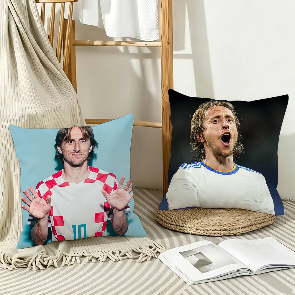 Legendary Midfielder Luka MModric Pillow Case Pattern Printed Pillowcase For Living Room Sofa Cushion Cover