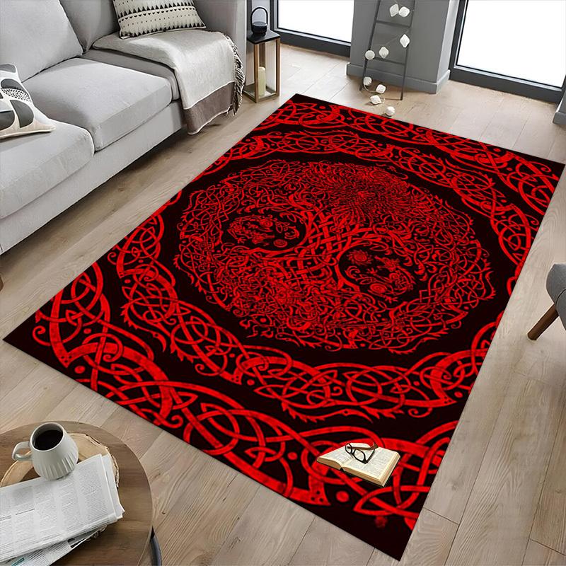 1pc Celtic knotwork Carpet, Office Rug Outdoor Mat Home Decor Area Carpet Festival