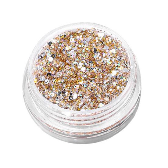 Nail Glitter Powder Rhinestones Sequins DIY Nail Art Mixed Sizes Nail Decoration Manicure Glitter Flake Nail Supplies