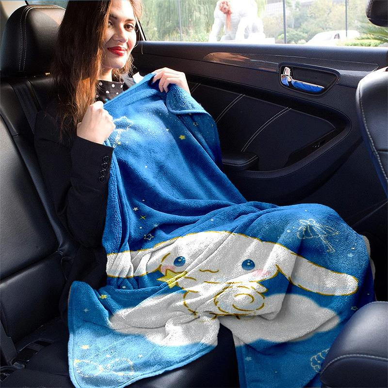 1pc. Cute Cartoon Cloud Blanket - Perfect for Home, Office, or Outdoor Use - Ideal G