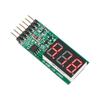 2S-6S  7.4V-22.2V Digital LED Voltage Battery Meter Tester Indicator Battery Power Indicator Display