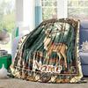 Deer Customize Your Name Blanket Warm Comfortable And Soft Blankets Are Suitable For Home Lunch Break Blanket Office Sofa Sofa Gift To Relatives And