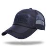 WHITE FANG Hat Mesh Cap English Letters Logo Golf Running Sports Men Women CA168 (05 Navy)