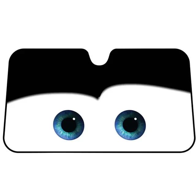 Car Window Solar Protection 6 Colors Eyes Heated Windshield Sunshade Windscreen Cover Sun Shade Auto Sun Visor Car-covers