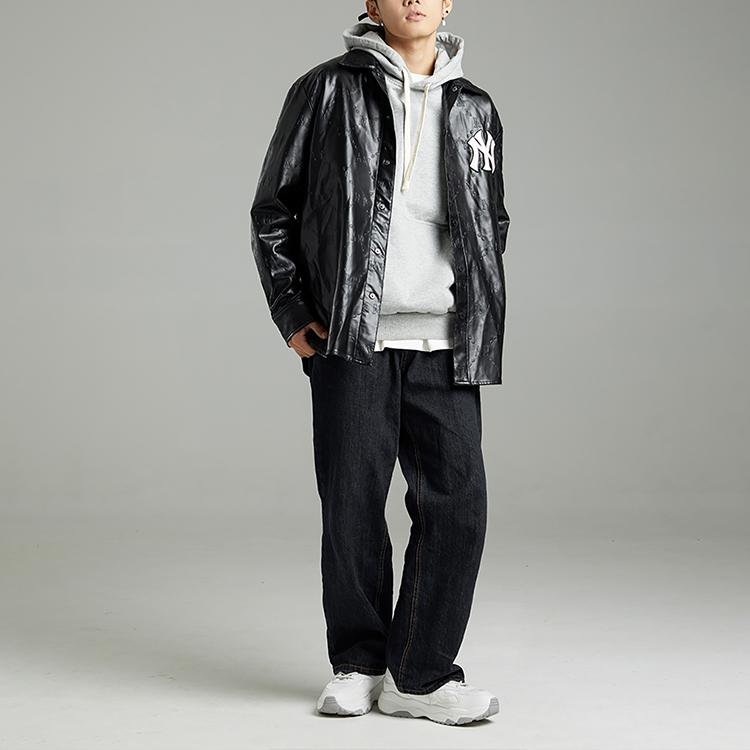 Новые куртки MLB New York Yankees Мужские Черные 3AWSM0324-50BKS