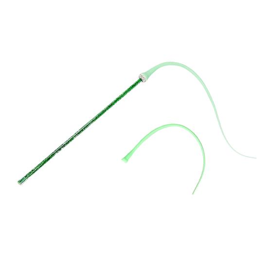 1 комплект, интерактивная силиконовая кошачья палочка для кошек со сменным верхом, имитация хвоста мыши, кошачья дразнящая палочка, товары для домашних животных