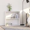 Bookcase - vidaXL - 2 Levels - White - Chipboard - 80x30x76.5 Cm