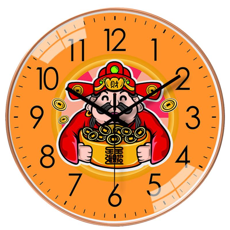 Настенные часы в китайском национальном стиле, бесшумный кварцевый механизм для спальни, гостиной, столовой