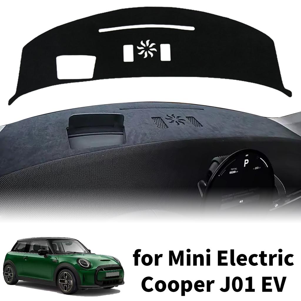 Pour Mini Electric Cooper J01 2026-2024 EV E SE, housse de tableau de bord de voiture sur mesure, pare-soleil, tapis antidérapant, protection de