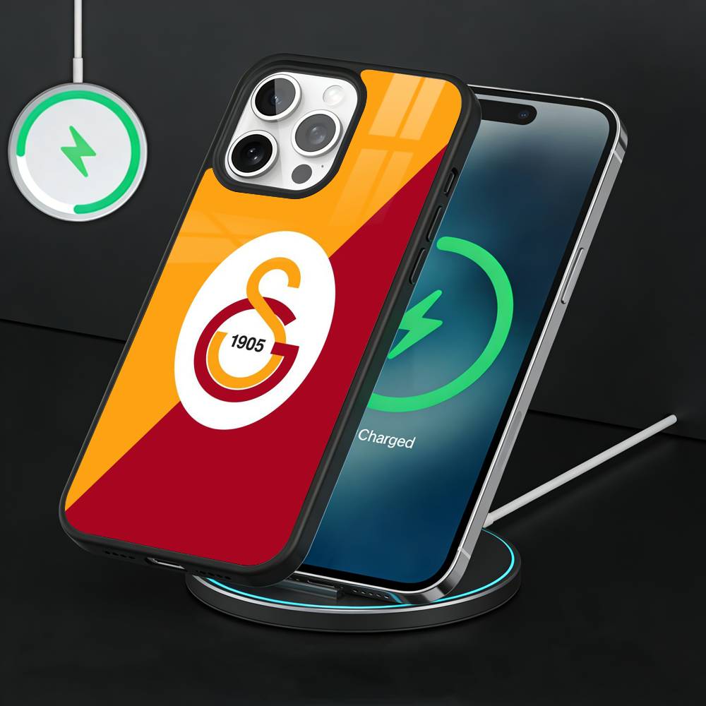 Чехол для телефона с логотипом G-GalatasarayS 1905s Для iPhone 17, 16, 15, 14, 13 Plus, Pro Max Магнитный Для Magsafe Беспроводная зарядка