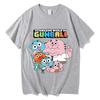 The Wonderfully Weird World Of Gumball T Shirts Unisex Unisex Harajuku Fashion Hip Hop Tshirt Casual Tshirt Summer New Streetwear