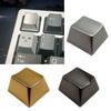 Metal Keycaps Cherry Profile for Mechanical Keyboard Switches Keycaps Black Silver Gold