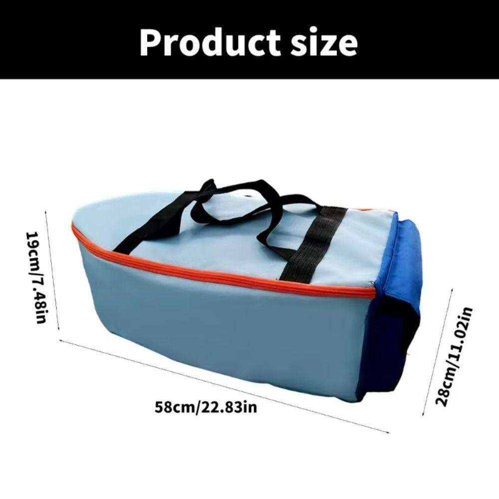 Waterproof Fishing Boat Storage Bag Large Capacity Bait Boat Handbag Tackle Bag