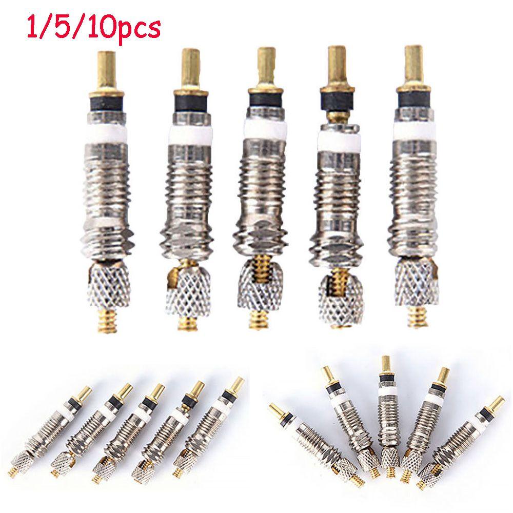 Велосипедный запасной сменный серебряный съемный французский воздушный насос для велосипедной шины, сердечник клапана Presta