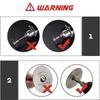 6pcs Circular Saw Blades with Extension Rod Cutting Discs for Wood Plastic Metal