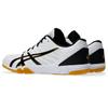 ASICS Attack Excounter 2 Unisex Indoor Court Sneakers White Black 2E Wide HM4751 23.5cm