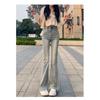 Light-colored Retro Jeans Flared for Women