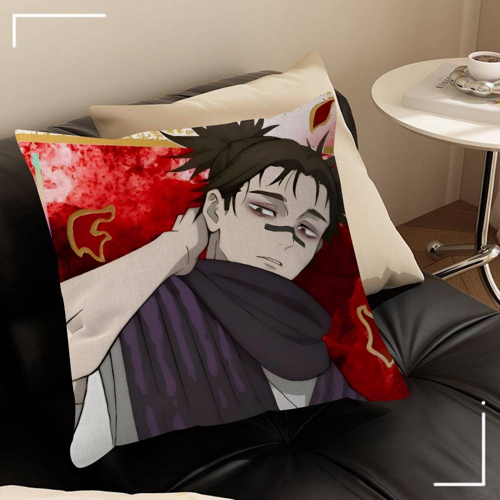 Япония C-Choso Jujutsu Kaisen Аниме Наволочка мультфильм Подарок Чехол для подушки Спальня Дом Диван Стул Сиденье Декор наволочка