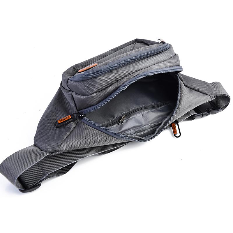 Unisex Waterproof Waist Pack - Multi-Pocket Adjustable Design for Travel/Sports/Business, Large Capacity & Anti-Slip Strap