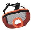 Breathable Dog Mouth Guard Adjustable Short Snout Dog Muzzle Snug Fit Flat Face Muzzle  Lick Stop