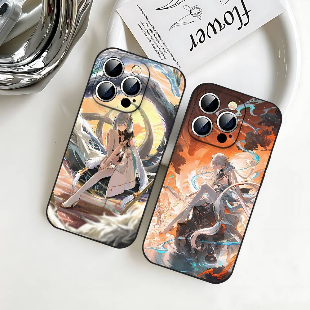 Jinxi From Wuthering Waves Phone Case For IPhone 17/16/15/13/14 Pro Max/ 11Plus/X/Xr/Xs Max/12mini