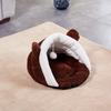 Winter Warm Small Dog Kennel Teddy Teacup Dog Kennel Cat Bed Cat Sleeping Bag Pet Kennel Available for All Seasons Pet Supplies