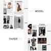 Мода Газета Фото Реквизит Модель Английская Газета Ретро Постер для Фотографии Фон Набор Декорация Журнальный Стиль