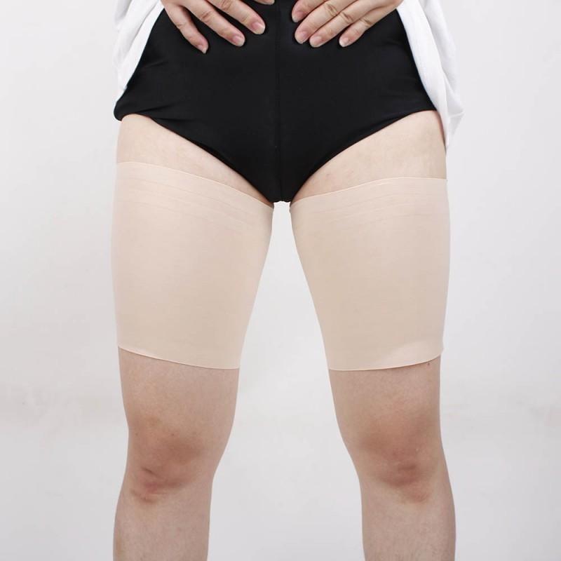 Унисекс пара анти-натирающие бедренные резинки эластичные нескользящие силиконовые сексуальные подвязки для бедер S до 4XL