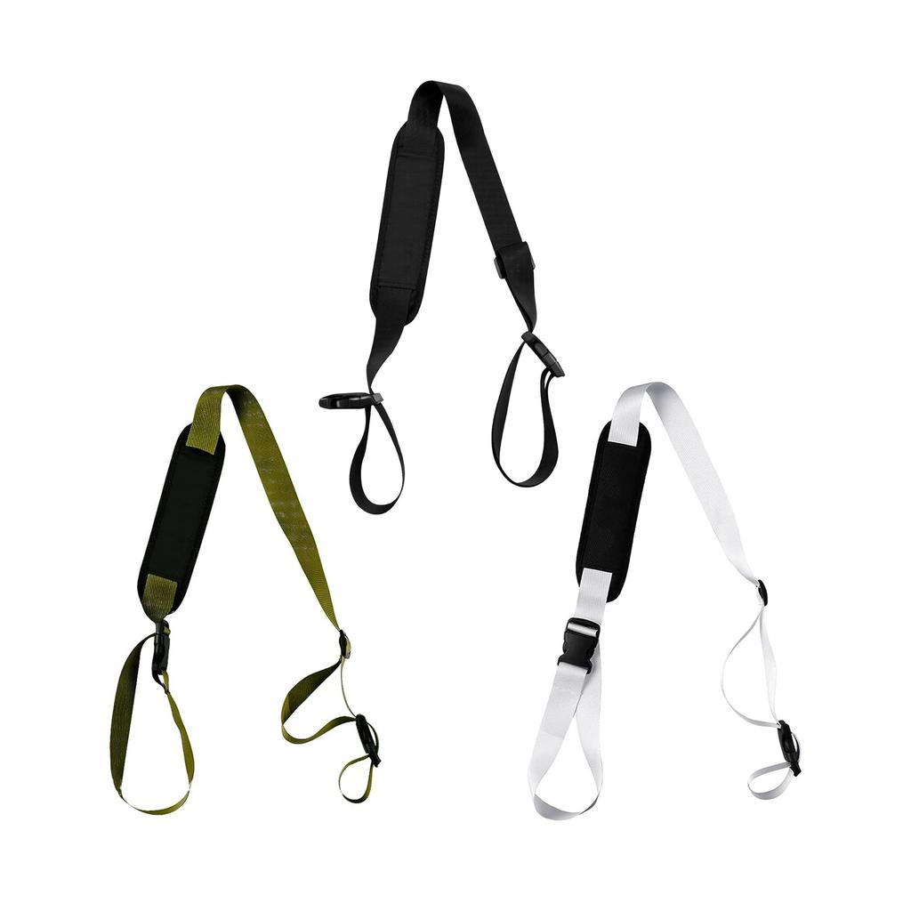Universal Padded Carrying Strap Adjustable Scooter Antislip Shoulder Straps for Bikes and Chairs