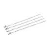 20pcs Ball Bead Chains 2.4mm Dolls Label Hand Tag Connector Links Chain DIY Jewelry Making Supplies Findings