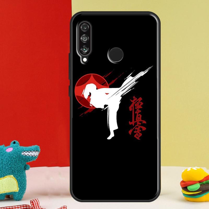 Символ Каратэ Киокушинкай Для Huawei Nova 12s 12i 11i 8i 9 10 SE Y91 Y90 Y60 Y70 Y72 Y61 P20 P40 P30 Lite P60 Pro Чехол