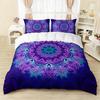 Fire Eagle Skull Three-Piece Quilt Cover 3D Digital Printing Bedding Set Bed Cover