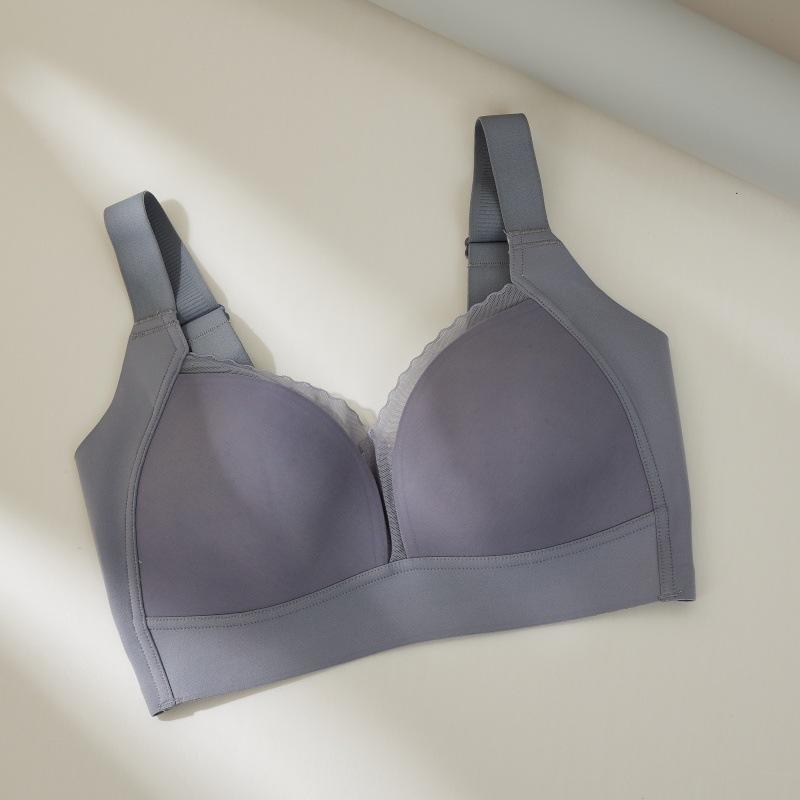 Нижнее белье женские тонкие регулируемые бюстгальтеры с кружевом, собирающие антипровисание